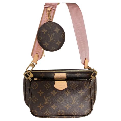 sac bandoulière louis vuitton multi pochette|Louis Vuitton monogram bag.